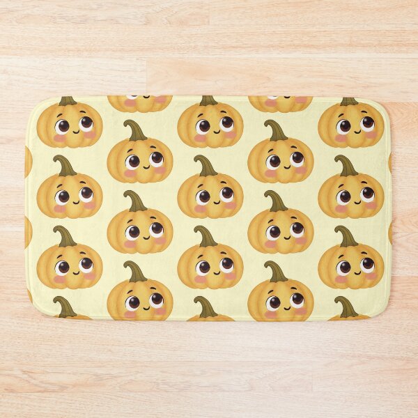 Item preview, Cute Orange Pumpkin Fall Illustration designed and sold by creartdsign.