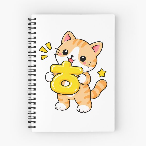 Item preview, Cute Orange Tabby Cat with Korean Hangul Letter ㅎ Kawaii Kitty designed and sold by NoopnyangStudio.