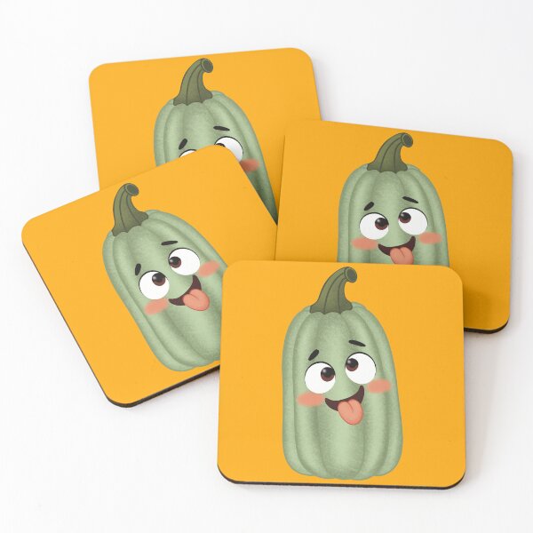 Item preview, Silly Pumpkin Face Cute Fall Illustration designed and sold by creartdsign.