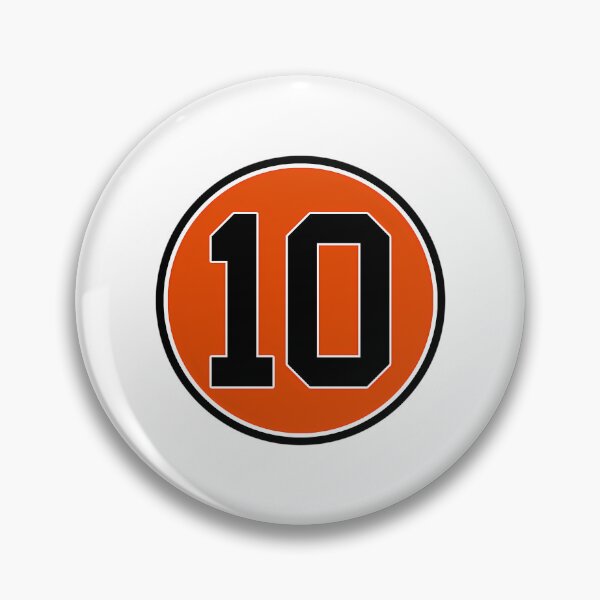 Item preview, Adam Jones #10 - Jersey Number designed and sold by PickPandaStore.