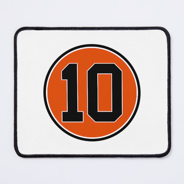 Item preview, Adam Jones #10 - Jersey Number designed and sold by PickPandaStore.