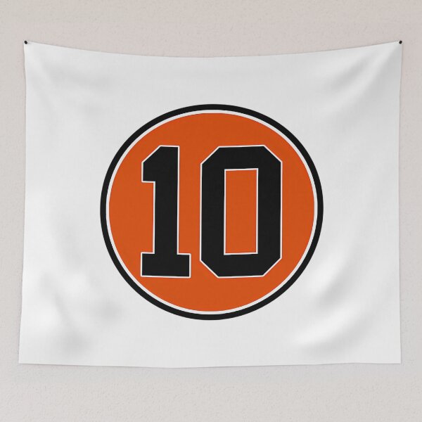 Item preview, Adam Jones #10 - Jersey Number designed and sold by PickPandaStore.