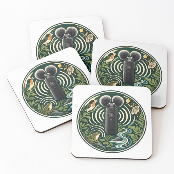 Item preview, Wild Nature Field Recording Emblem designed and sold by Philippa Shop.