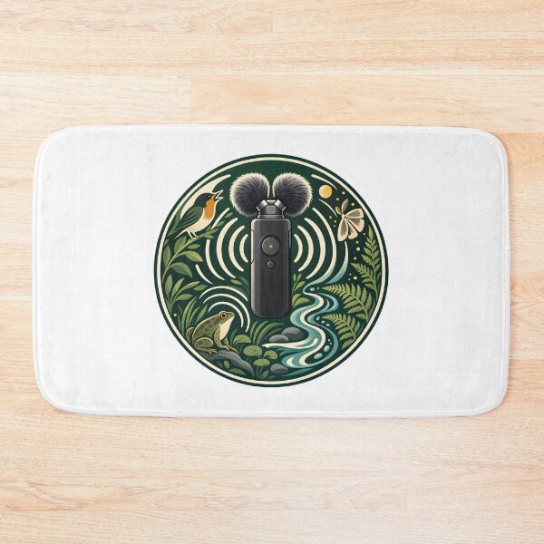 Item preview, Wild Nature Field Recording Emblem designed and sold by Philippa Shop.