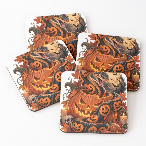 Item preview, Halloween Snake Pumpkin Spooky Halloween Animal Design designed and sold by RAYOUS.