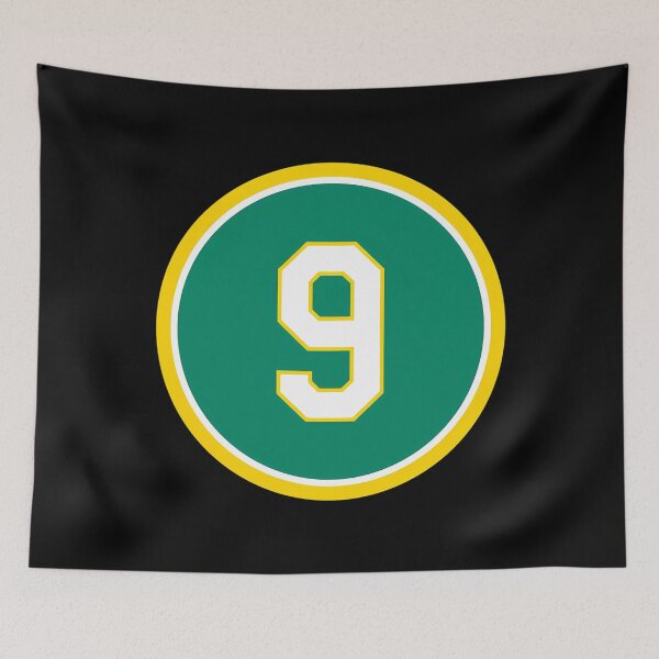 Item preview, Reggie Jackson #9 Jersey Number designed and sold by PickPandaStore.