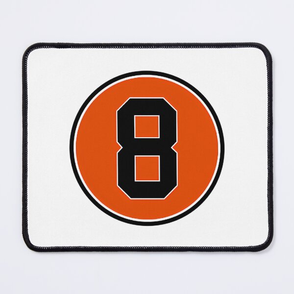 Item preview, Cal Ripken Jr. #8 - Jersey Number designed and sold by PickPandaStore.