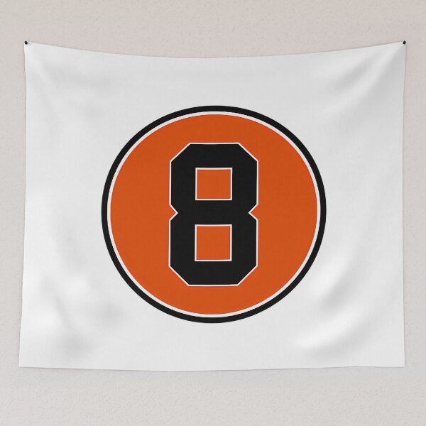 Item preview, Cal Ripken Jr. #8 - Jersey Number designed and sold by PickPandaStore.