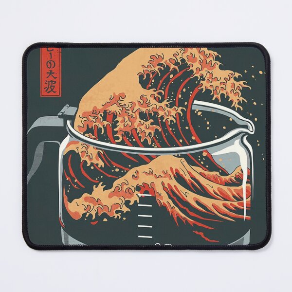 Item preview, Great Wave Japanese coffee designed and sold by Manu785.