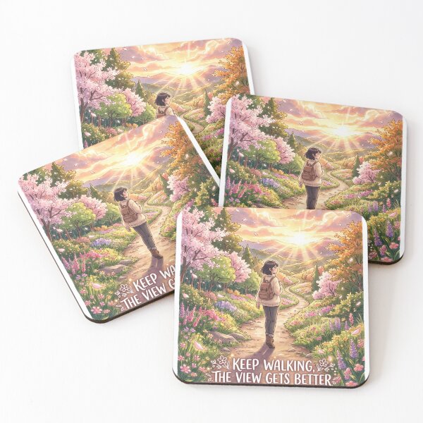 Item preview, Keep Walking View Gets Better Quote designed and sold by JonelleTshirts.