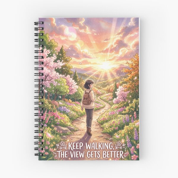 Item preview, Keep Walking View Gets Better Quote designed and sold by JonelleTshirts.