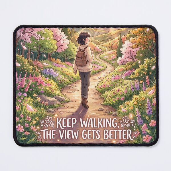 Item preview, Keep Walking View Gets Better Quote designed and sold by JonelleTshirts.