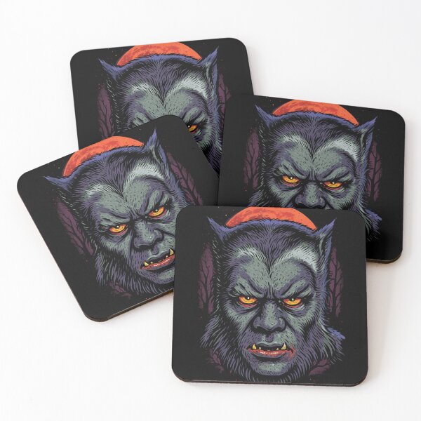 Item preview, Lycan Society – Vintage Werewolf Blood Moon Horror designed and sold by monstermangraphic.
