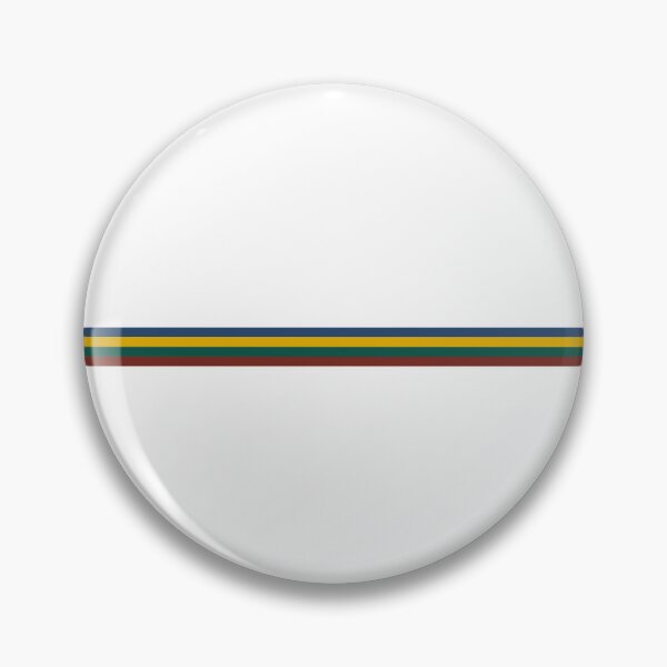Item preview, Minimalist Single Thin Horizontal Multi Color Stripe Line designed and sold by LensDyn™.