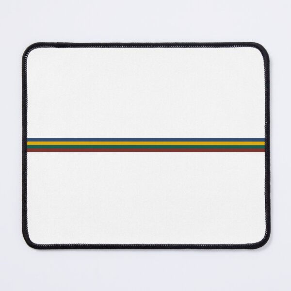 Item preview, Minimalist Single Thin Horizontal Multi Color Stripe Line designed and sold by LensDyn™.