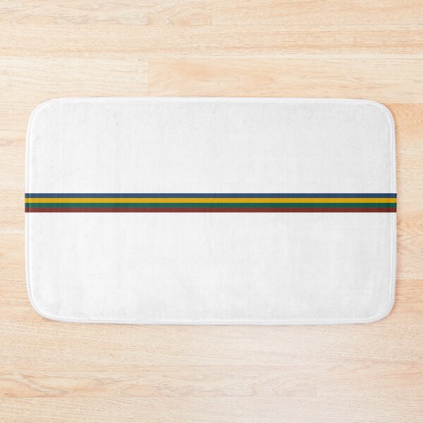 Item preview, Minimalist Single Thin Horizontal Multi Color Stripe Line designed and sold by LensDyn™.
