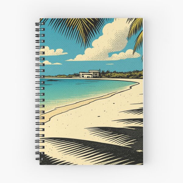 Item preview, The Retro Paradise Beach designed and sold by BlueBerry45.