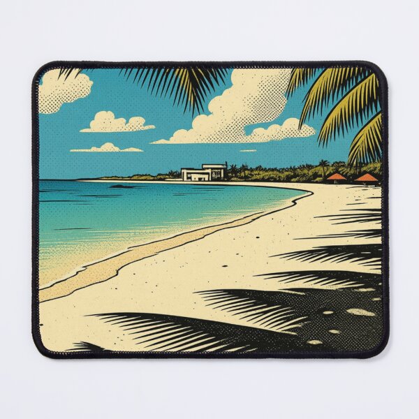 Item preview, The Retro Paradise Beach designed and sold by BlueBerry45.