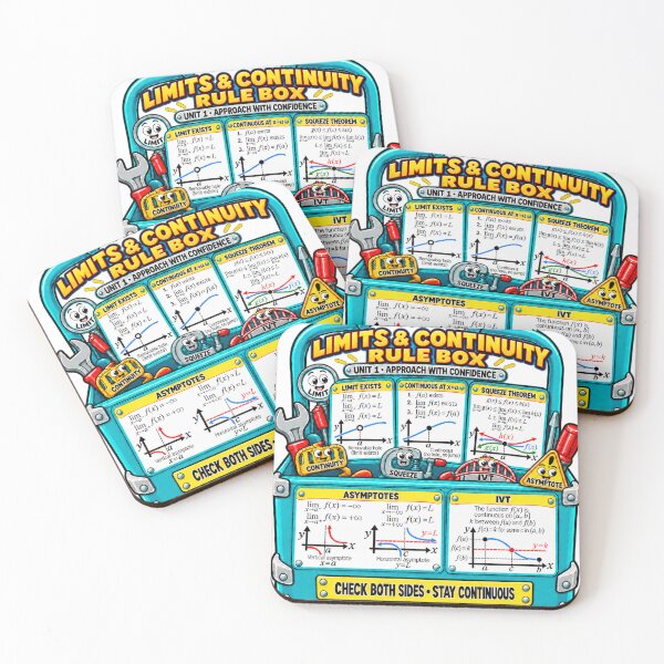 Item preview, Limits and Continuity Rule Box designed and sold by ForestaMath.