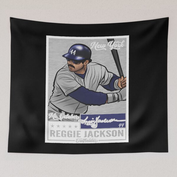 Item preview, Reggie Jackson Throwback Card designed and sold by PickPandaStore.