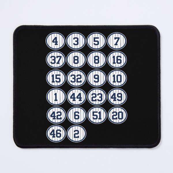 Item preview, The New York Retired Numbers Monument Park Vintage designed and sold by PickPandaStore.