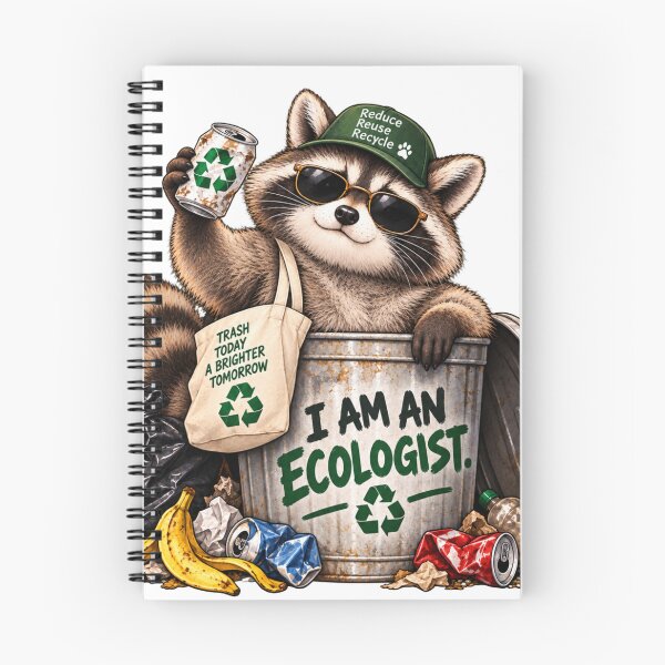 Item preview, I am an Ecologist – Funny Raccoon designed and sold by BAD TASTE CLUB.