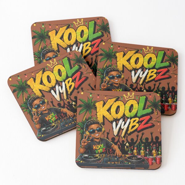 Item preview, Kool Vybz Reggae DJ Party Tropical Vibe Art   designed and sold by digitalbob60.