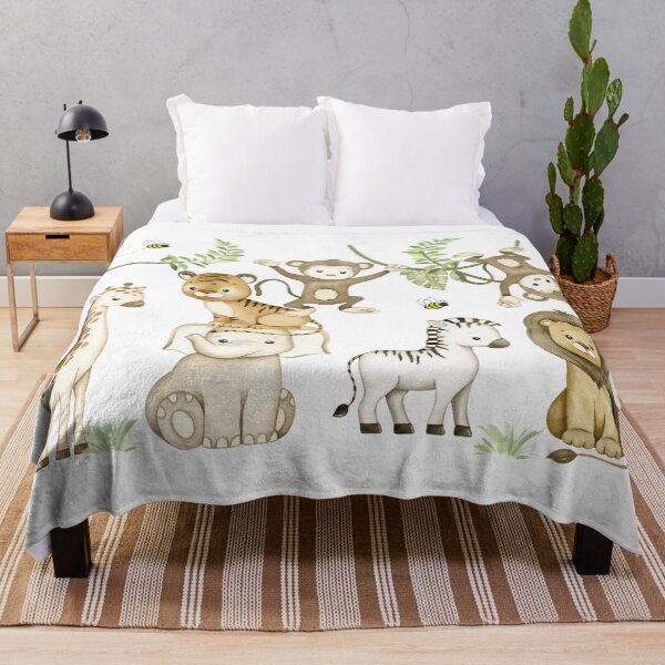 Item preview, Safari Animals Baby Nursery Kids designed and sold by Laura DeCamp.