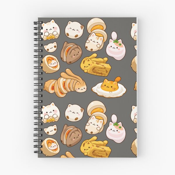Item preview, Cute Kawaii Cat Food Stickers – Japanese Bakery, Bread & Breakfast Cat Aesthetic designed and sold by StickerJas.