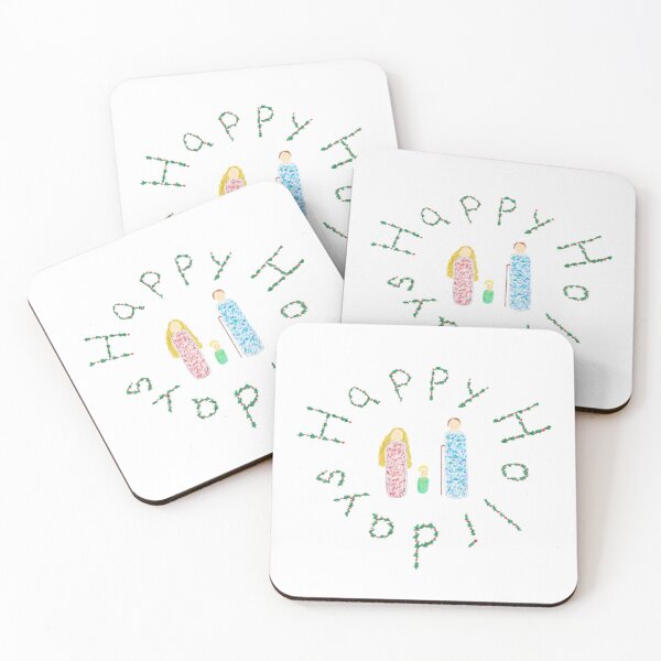 Item preview, Holiday Nativity Letter Wreath designed and sold by Liberarteprint.