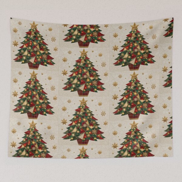 Item preview, Christmas mosaic designed and sold by obalartsMerch.