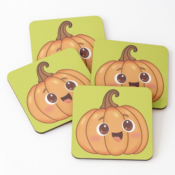 Item preview, Happy Orange Pumpkin Cute Fall Character designed and sold by creartdsign.