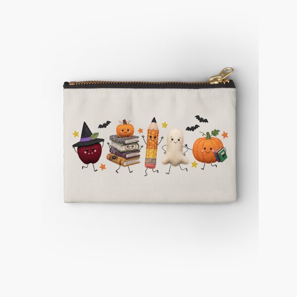 Item preview, Spooky School Spirit Characters - Teacher Halloween Mascots Patch Style designed and sold by thelexiverse.