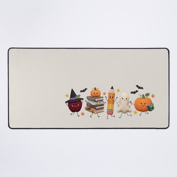 Item preview, Spooky School Spirit Characters - Teacher Halloween Mascots Patch Style designed and sold by thelexiverse.