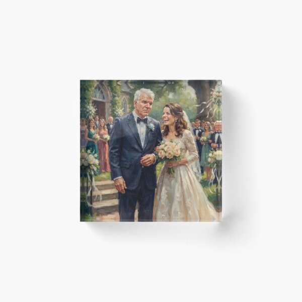 Item preview, Father of the Bride Fine Art Tribute designed and sold by Art's Diner.