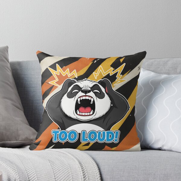 Item preview, Too Loud! Screaming Panda Cartoon designed and sold by Taridesign.