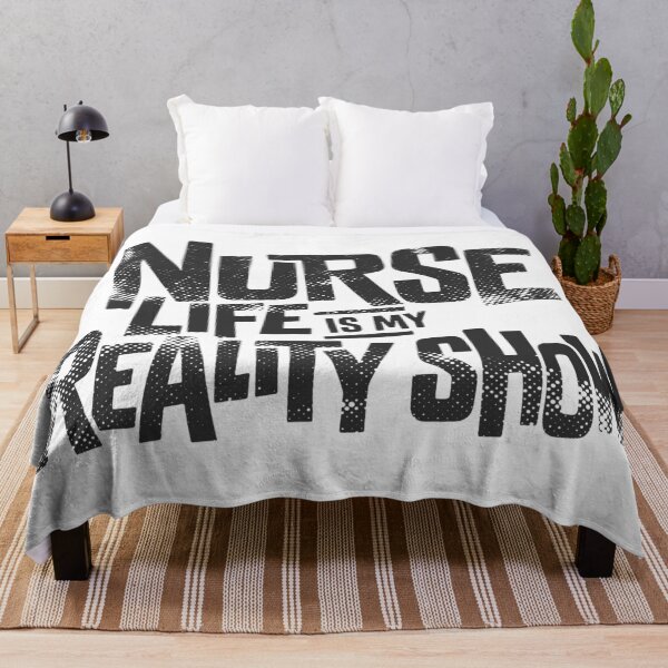 Item preview, Nurse Life Is My Reality Show (Halftone Edition) designed and sold by KiwyStudio.