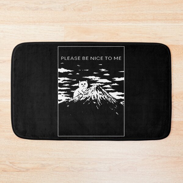 Item preview, Please Be Nice To Me - Sad Cat - Mountain designed and sold by thedoodlevault.