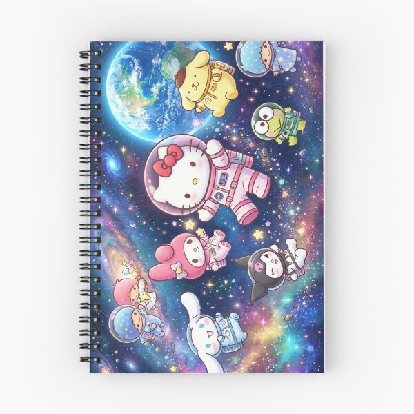 Artikelvorschau, Hello Kitty und ihre Freunde im Weltraum entworfen und verkauft von myfavoritegifts.