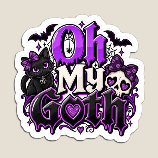 Item preview, Oh My Goth designed and sold by LewpyG.