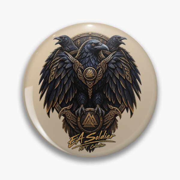 Item preview, Viking Raven  designed and sold by EASNFTCOL.
