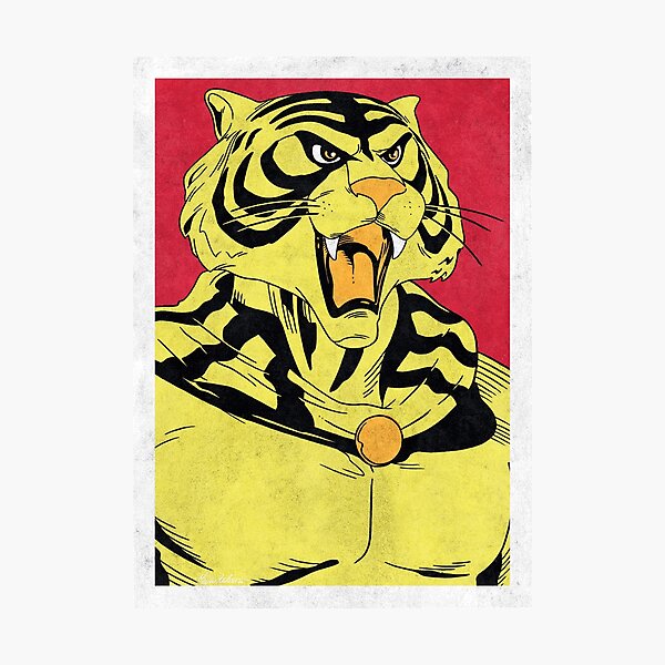 Item preview, TIGER MASK (Pop Art) designed and sold by FamousWeirdosRB.