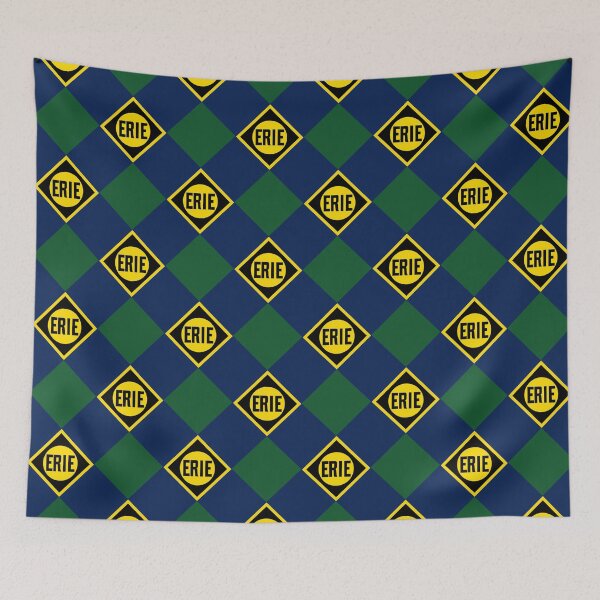 Item preview, Erie Railroad Blue Green  designed and sold by Trains-and-Rail.