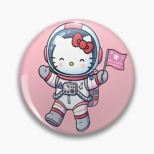 Item preview, La astronauta Hello Kitty en el espacio designed and sold by myfavoritegifts.