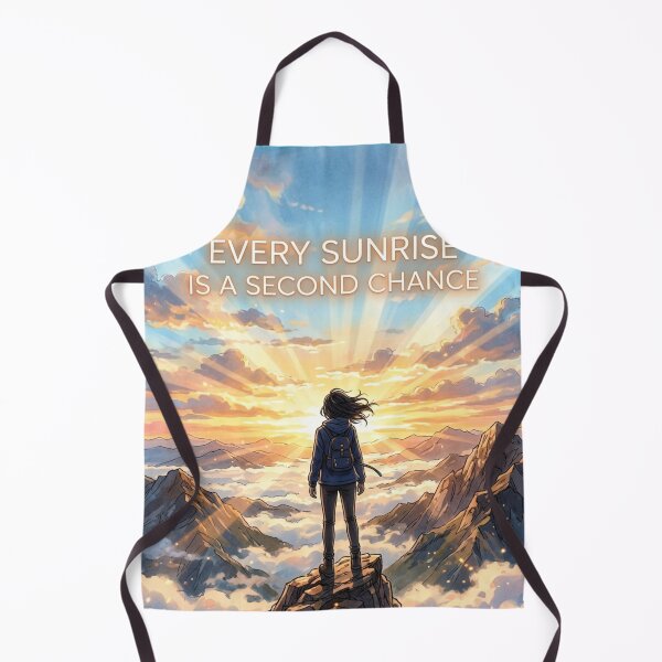 Item preview, Every Sunrise Is Second Chance Mountain Quote designed and sold by JonelleTshirts.
