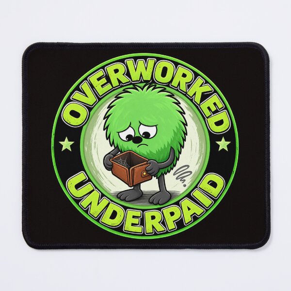 Item preview, Overworked, Underpaid deluxe version designed and sold by TheThinglings.