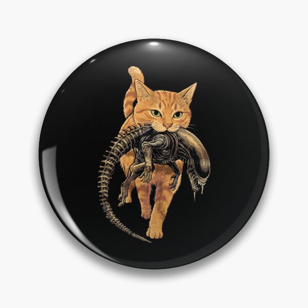 Item preview, Orange Tabby Cat - Xenomorph - Jonesy designed and sold by thedoodlevault.