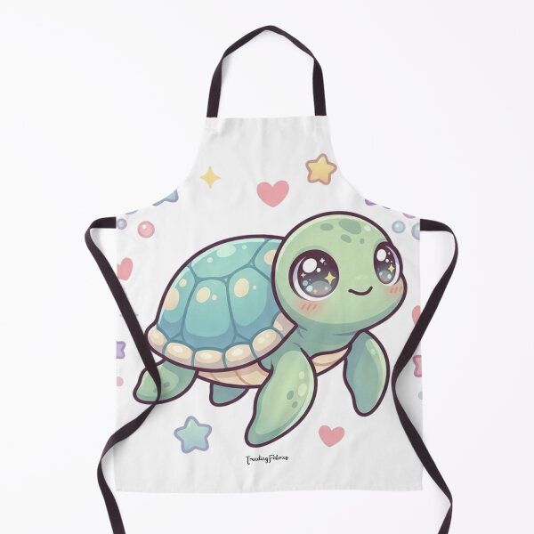 Item preview, Cute Kawaii Sea Turtle with Sparkly Eyes HIGH-QUALITY  designed and sold by ShawnMorrisDesigns.