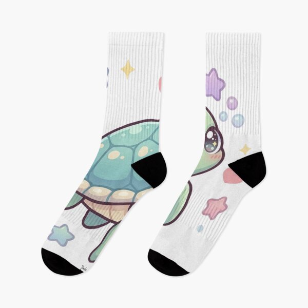 Item preview, Cute Kawaii Sea Turtle with Sparkly Eyes HIGH-QUALITY  designed and sold by ShawnMorrisDesigns.