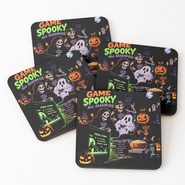 Item preview, Game Spooky All Season – Halloween Gamer Squad designed and sold by WILLIAMS-BR.